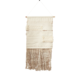 Saro Lifestyle WA915 Textured Woven Wall Hanging - 47H