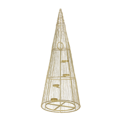 Saro Lifestyle XD534 Christmas Tree Tealight Holder