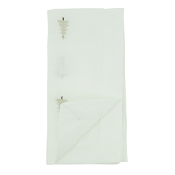 Saro Lifestyle YP100 Embroidered Christmas Tree Napkin
