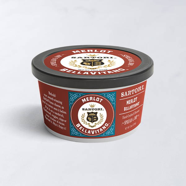 sartori gold Merlot BellaVitano® Spread & Dip