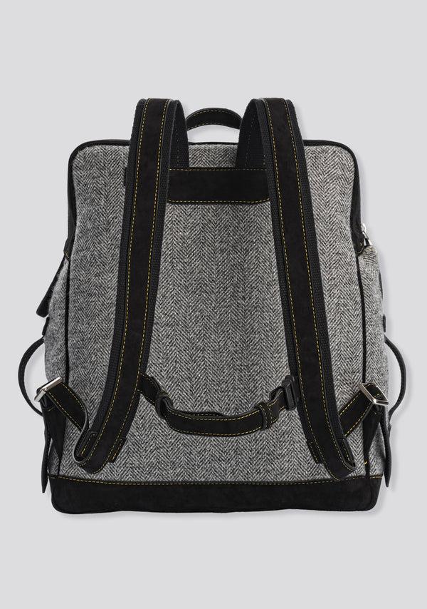 Sartorio Grey Sartorio Backpack In Wool And Cashmere