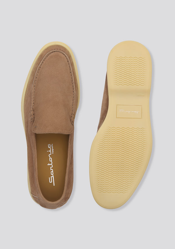 Sartorio Almond Brown Calfskin Loafers
