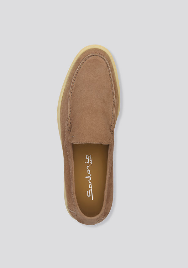 Sartorio Almond Brown Calfskin Loafers