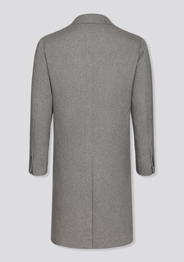 Sartorio Ash Grey Cashmere Winter Overcoat