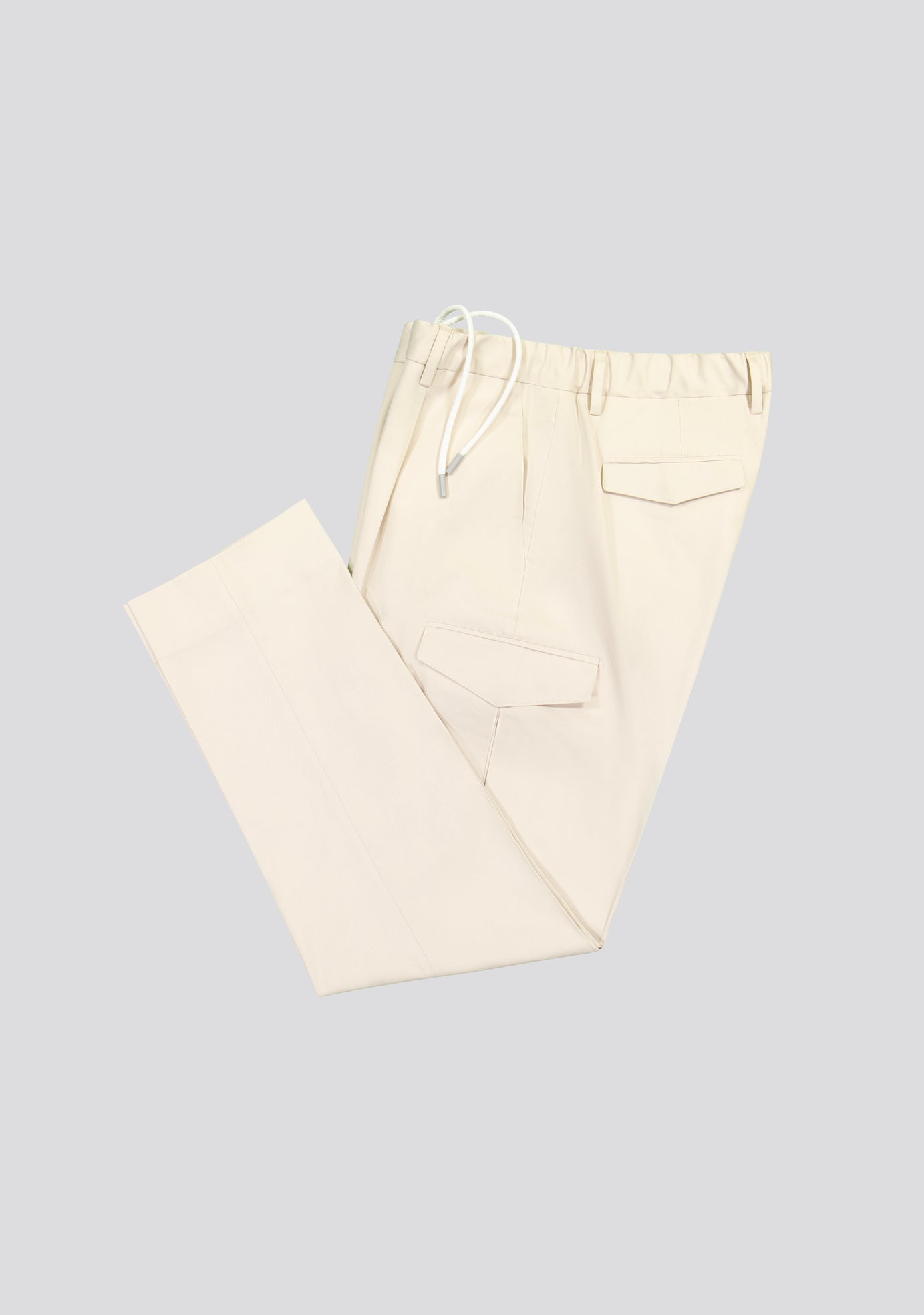 sartorio Beige Technical Cargo Trousers