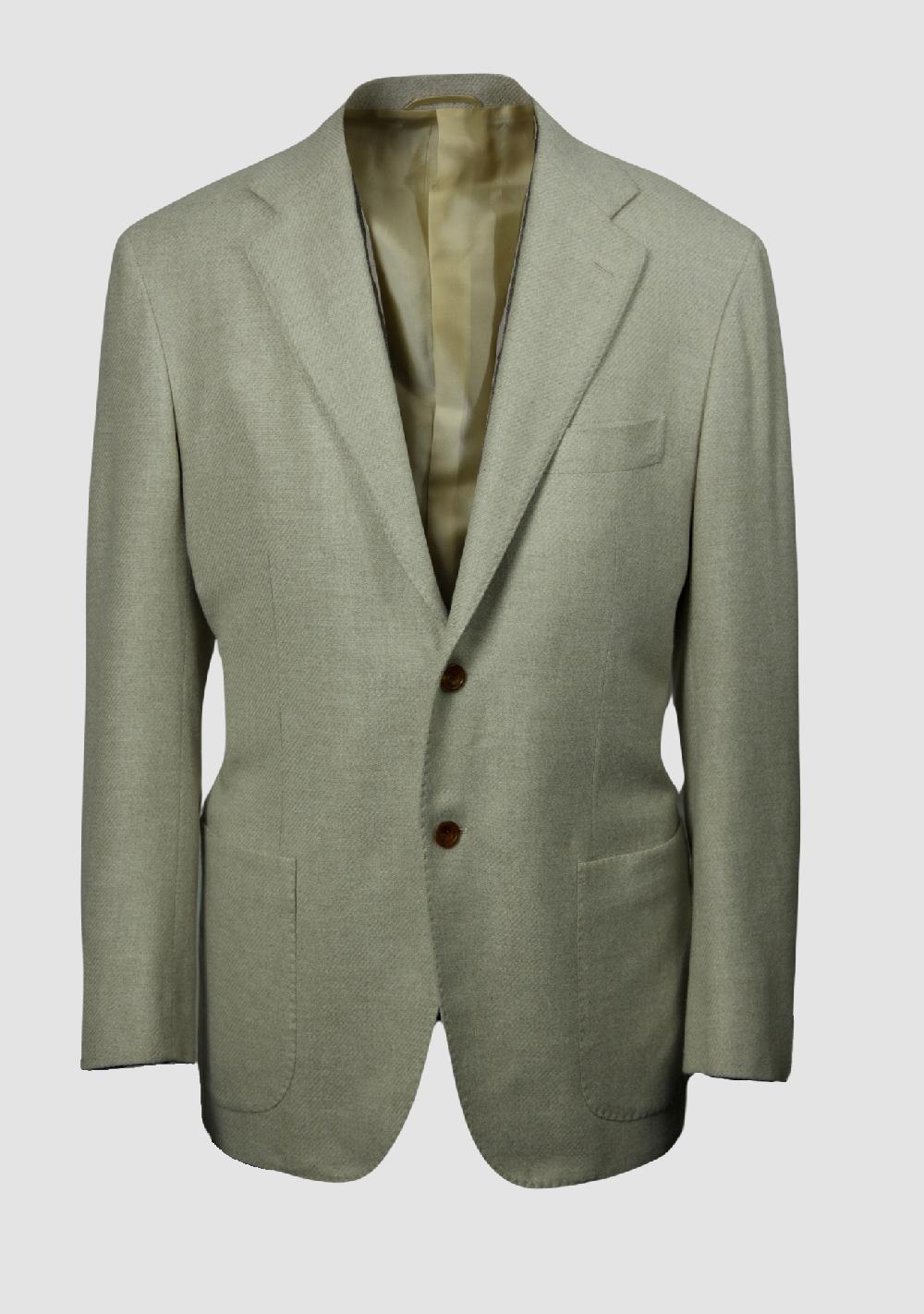 sartorio Beige Wool Blend Jacket
