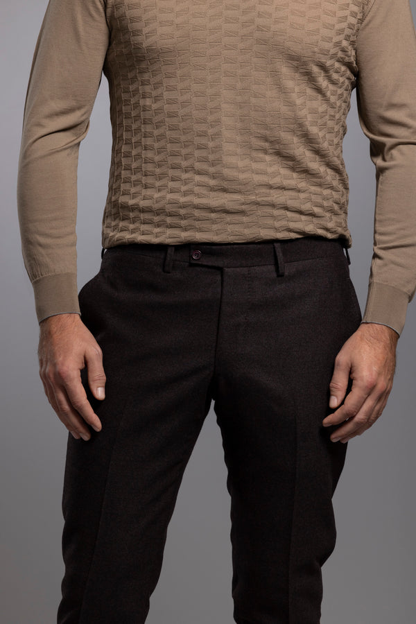 Sartorio Beige Wool Pullover
