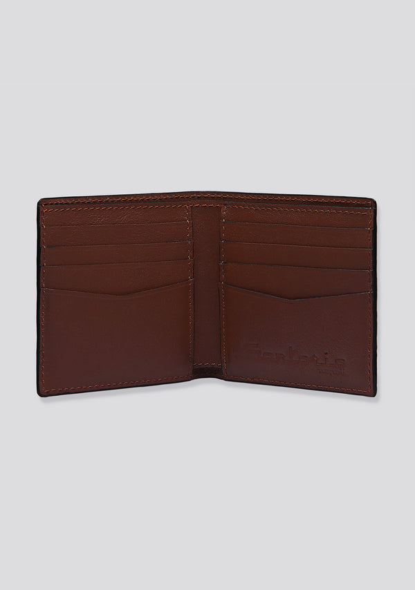 Sartorio Brown Crocodile Leather Wallet