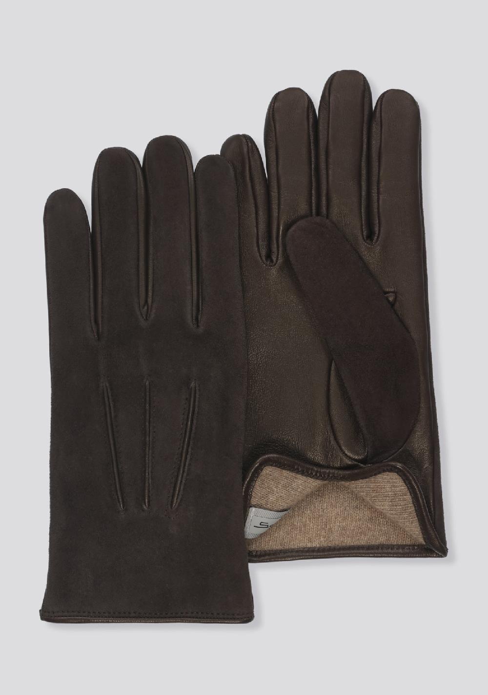 sartorio Brown Leather Gloves