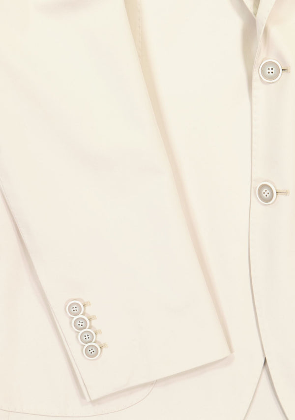 Sartorio Cream Wool Jacket