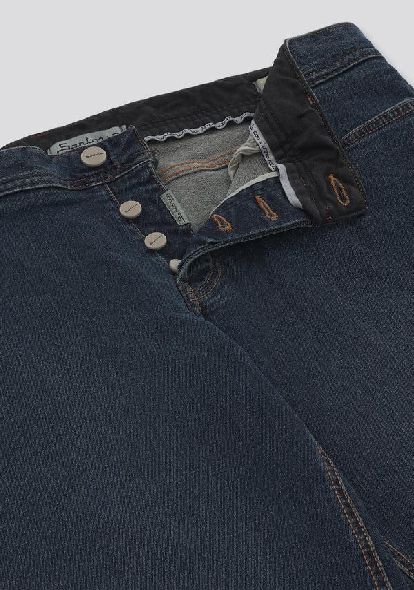 Sartorio Dark Blue Regular Fit Jeans
