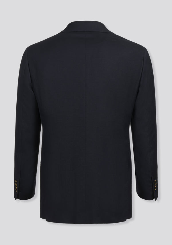 Sartorio Dark Blue Wool Jacket