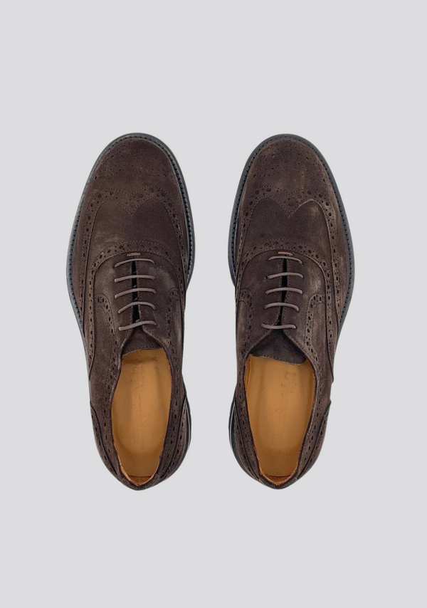 Sartorio Dark Brown Leather Oxfords