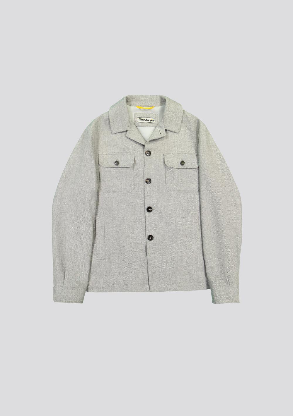 sartorio Grey Cashmere Leisure Suit