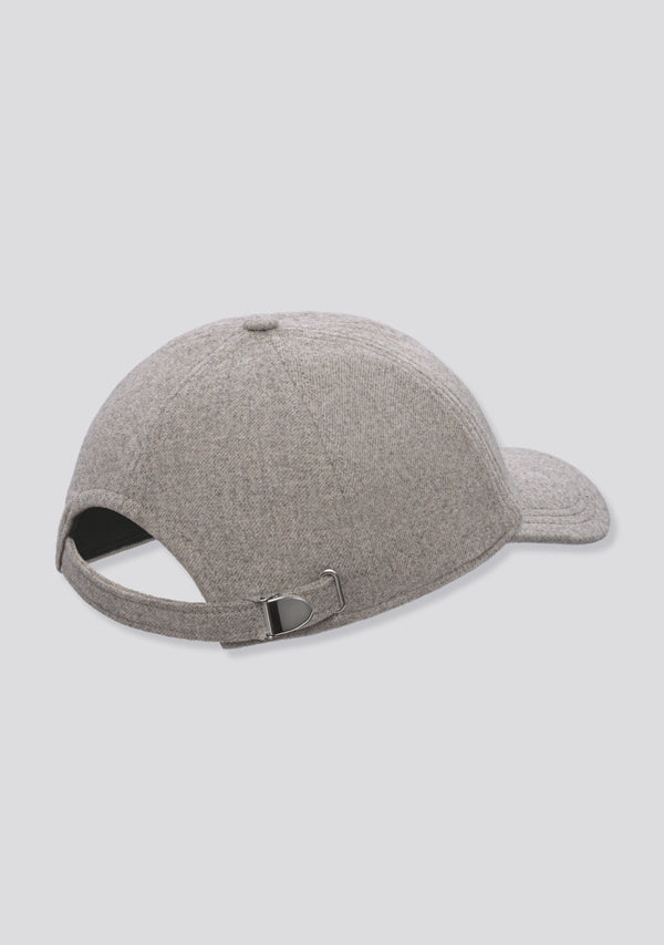 Sartorio Grey Lana Wool Cap