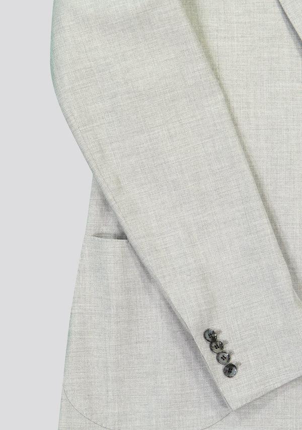Sartorio Grey Wool Blend Jacket