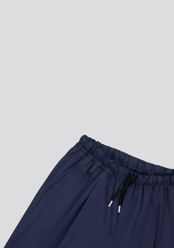 Sartorio Navy Blue Bermuda Shorts