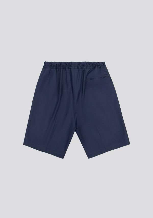Sartorio Navy Blue Bermuda Shorts