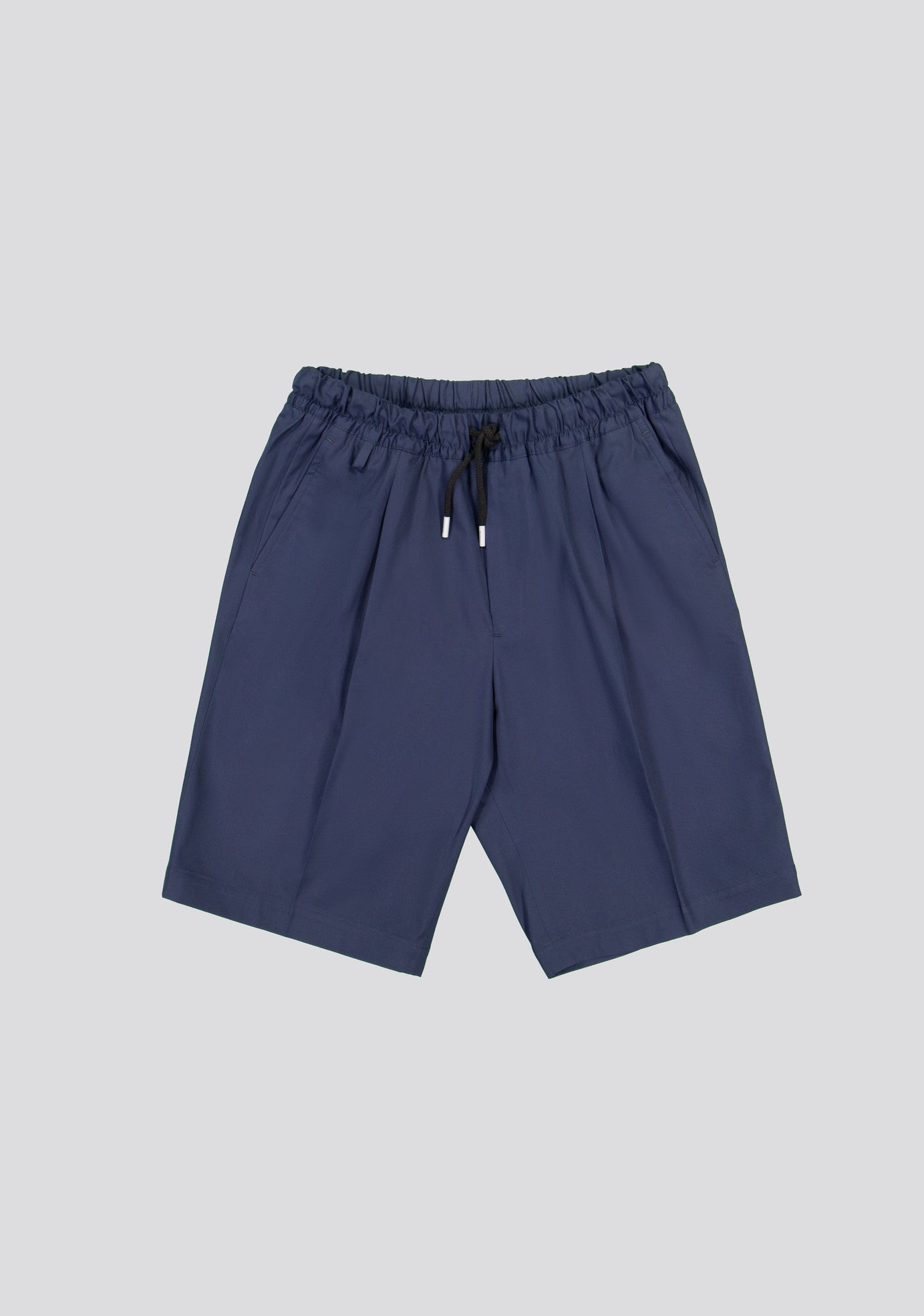 sartorio Navy Blue Bermuda Shorts