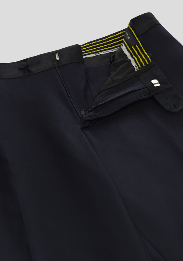 Sartorio Navy Blue Tuxedo Trousers
