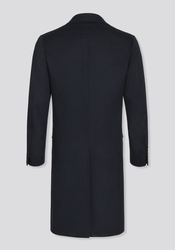 Sartorio Night Blue Cashmere Winter Overcoat