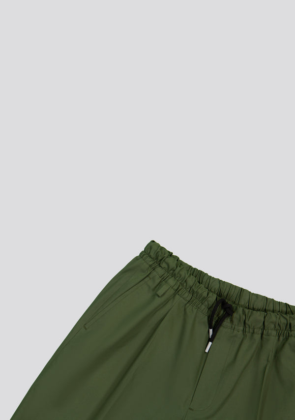 Sartorio Olive Green Bermuda Shorts