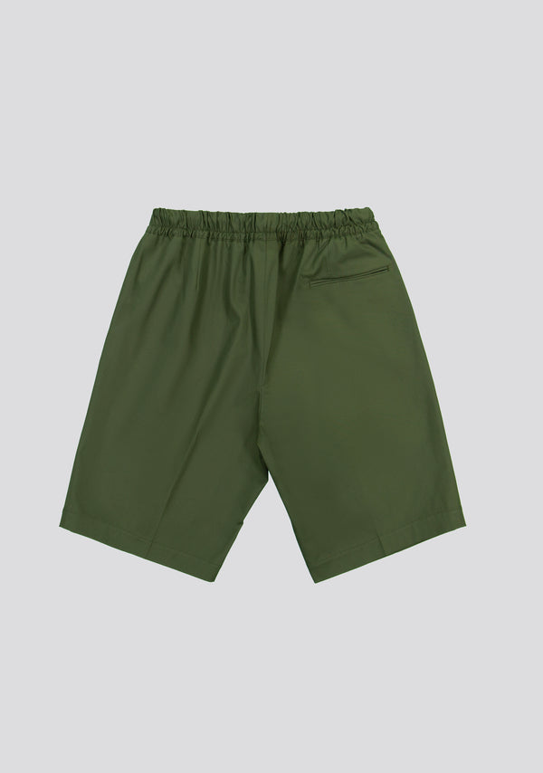 Sartorio Olive Green Bermuda Shorts