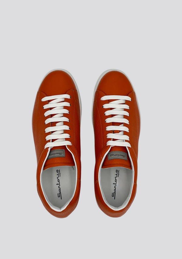 Sartorio Orange Low Top Sneakers