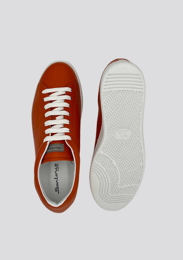 Sartorio Orange Low Top Sneakers