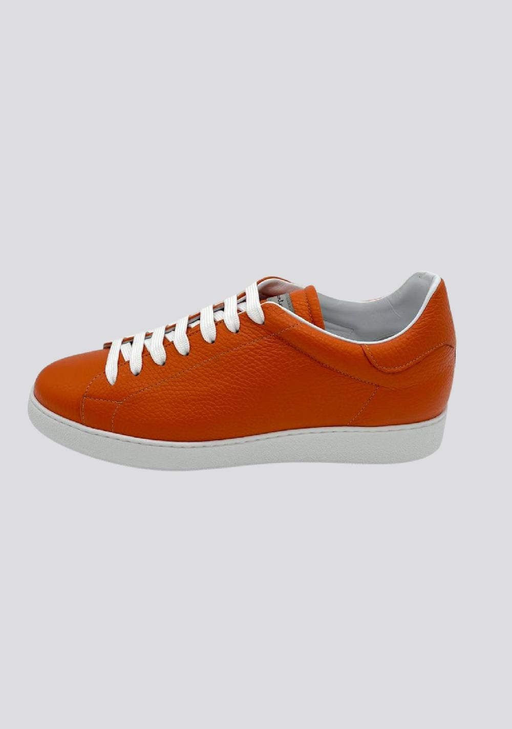 sartorio Orange Low Top Sneakers