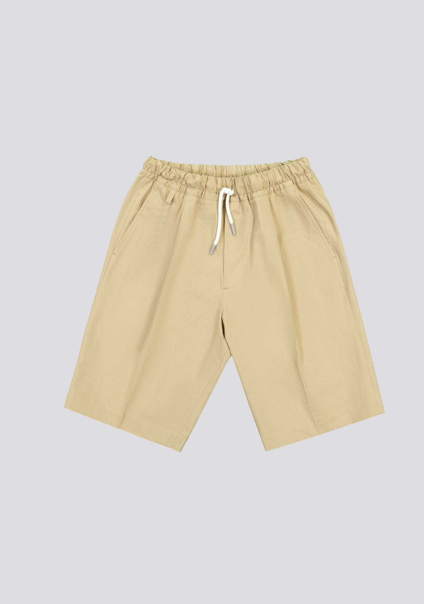 sartorio Sandy Yellow Bermuda Shorts