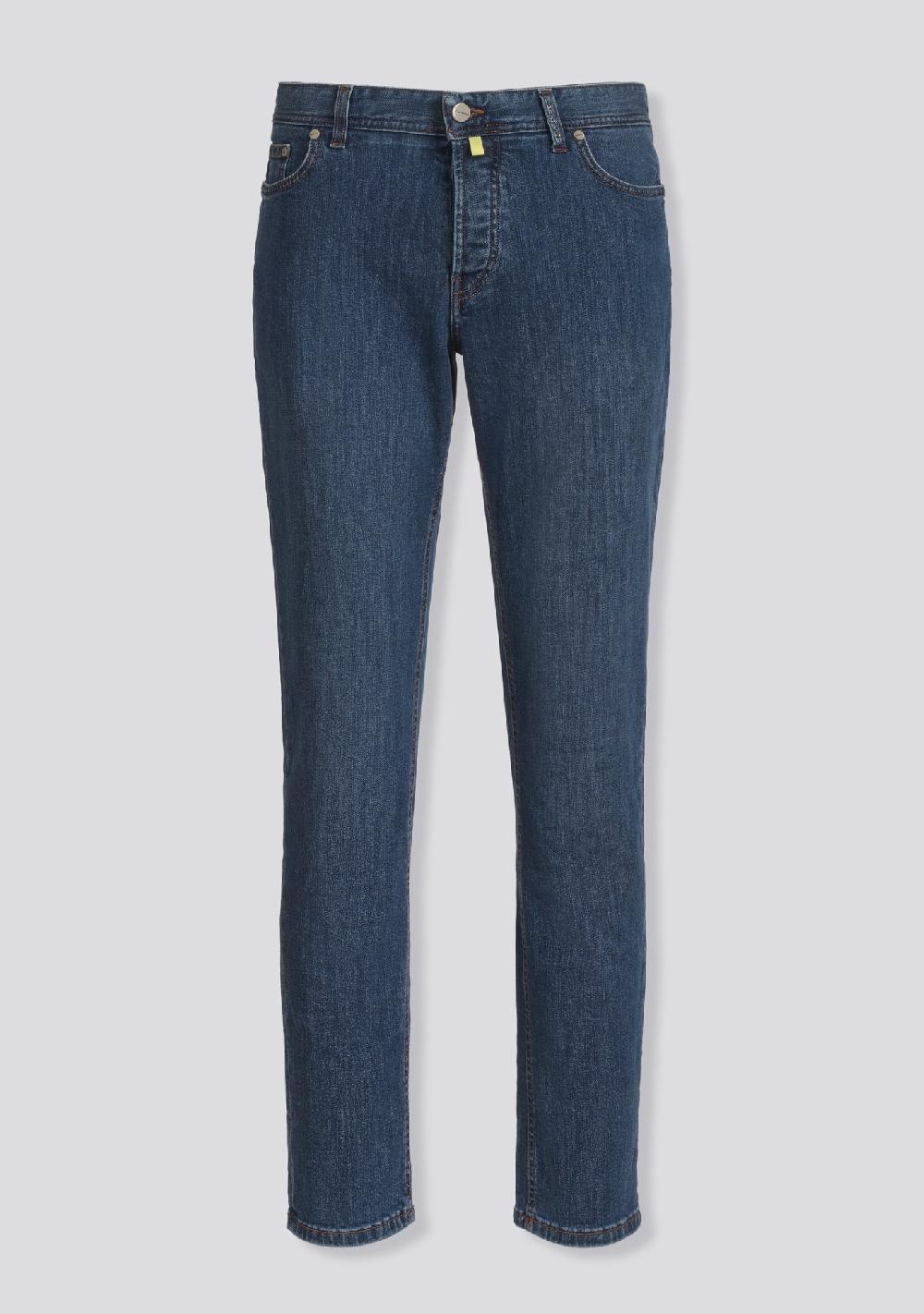sartorio Washed Blue Regular Fit Jeans