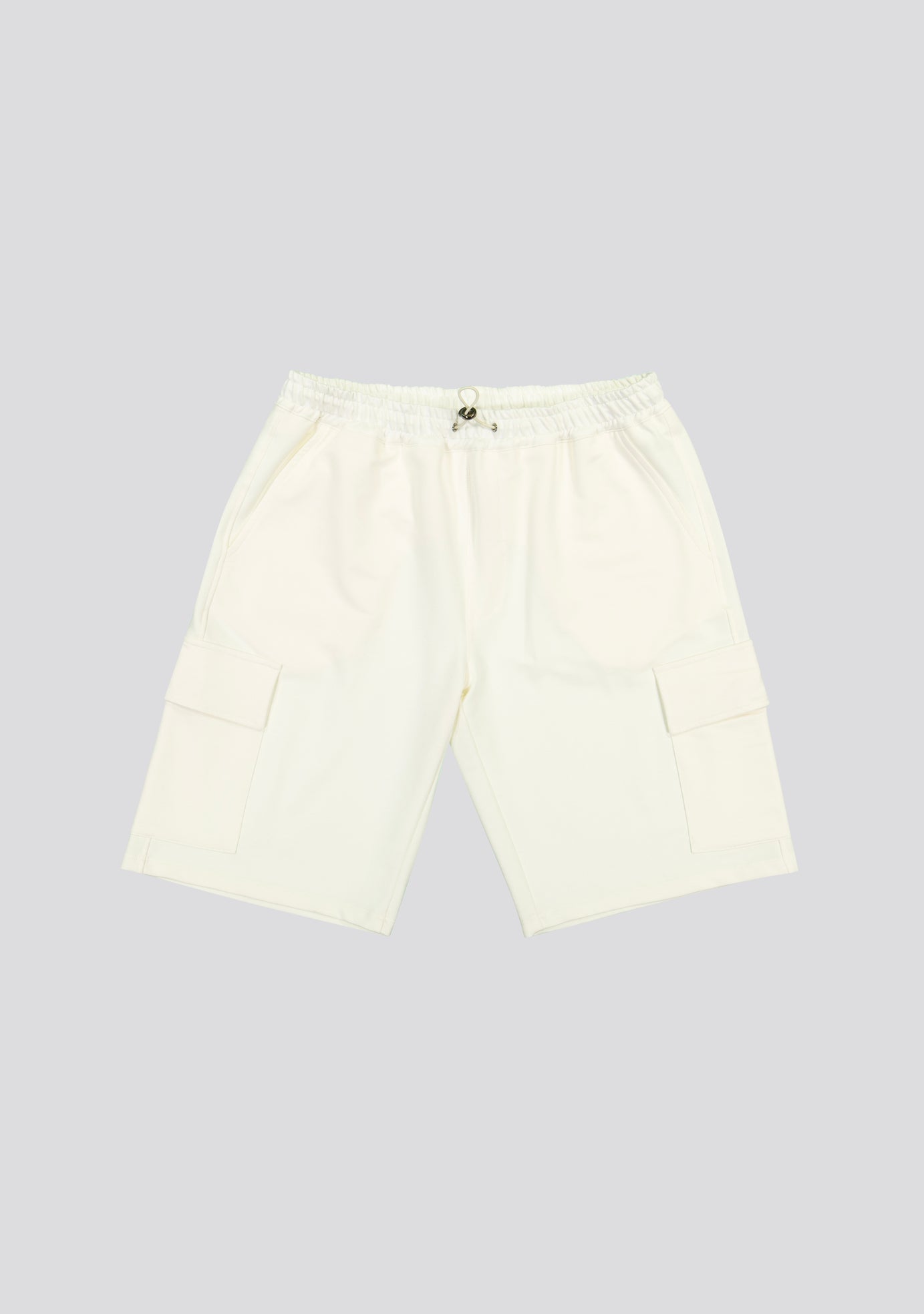 sartorio White Cargo Bermuda Shorts