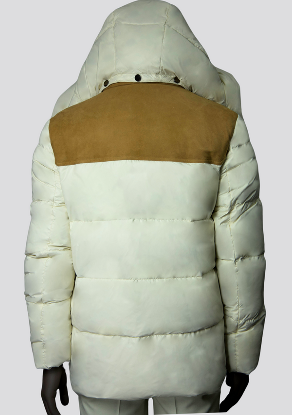 Sartorio White Down Jacket