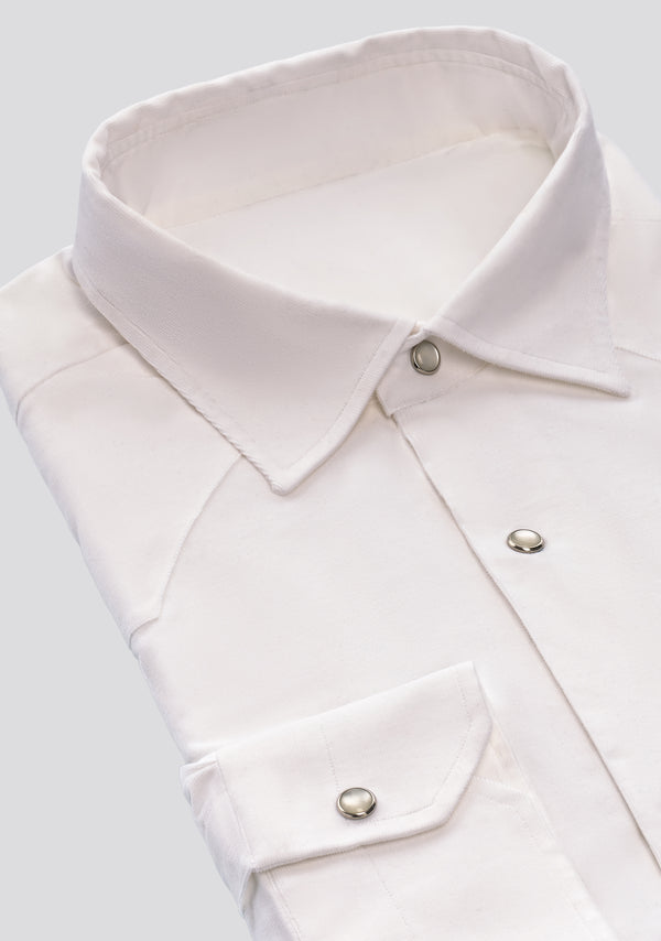 Sartorio White Texas Cotton Shirt