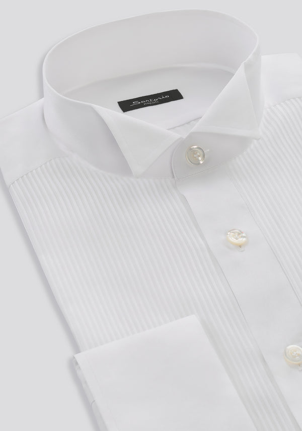 Sartorio White Tuxedo Shirt