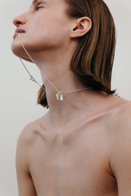 saskia diez ABC necklace without the letter