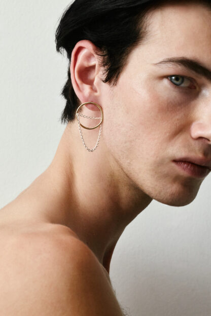 saskia diez big ETERNAL earrings