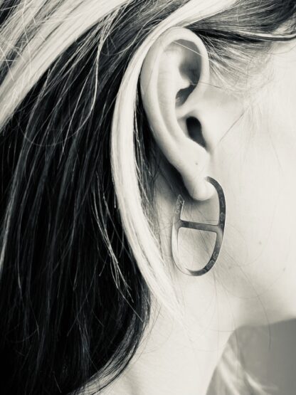 saskia diez BLANK oval hoop 1pc