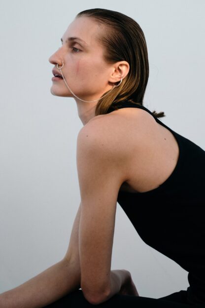 Saskia Diez Chained NOSE Ring