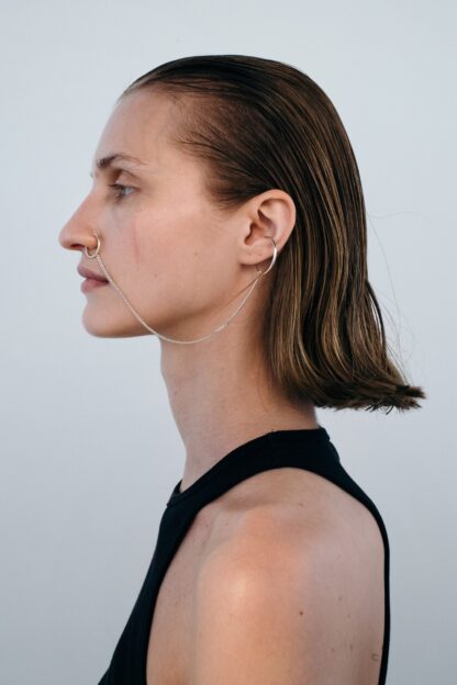 Saskia Diez Chained NOSE Ring