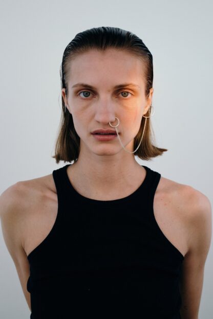 Saskia Diez Chained NOSE Ring