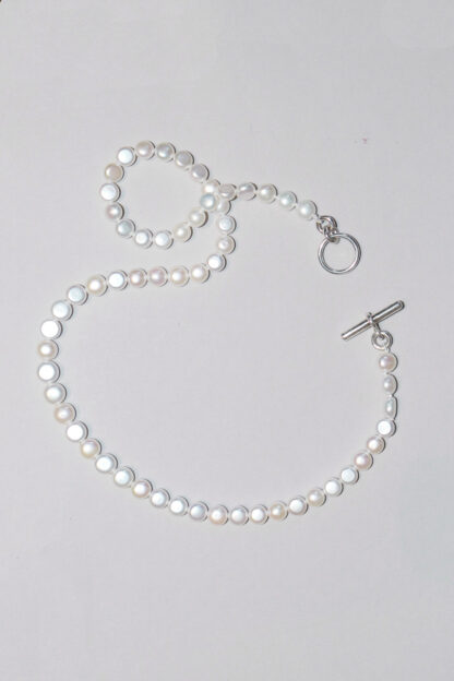 Saskia Diez Chunky Pearl Necklace