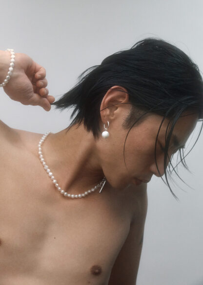 Saskia Diez Chunky Pearl Necklace