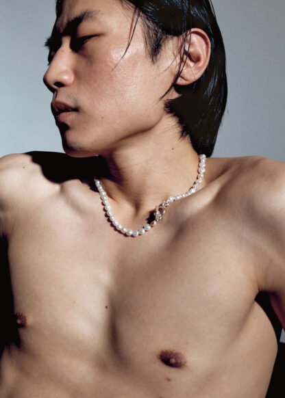 saskia diez chunky Pearl necklace