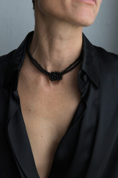 Saskia Diez Dark Season Knot Choker