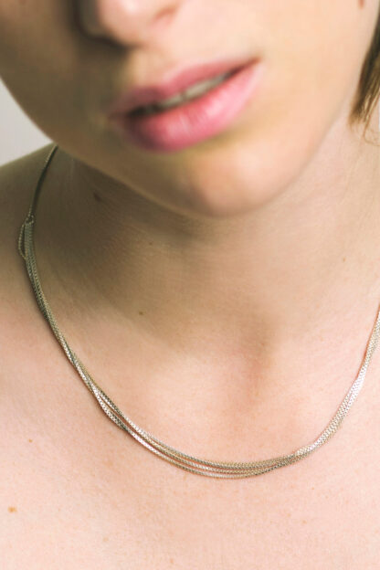 saskia diez FINE 4LINE NECKLACE