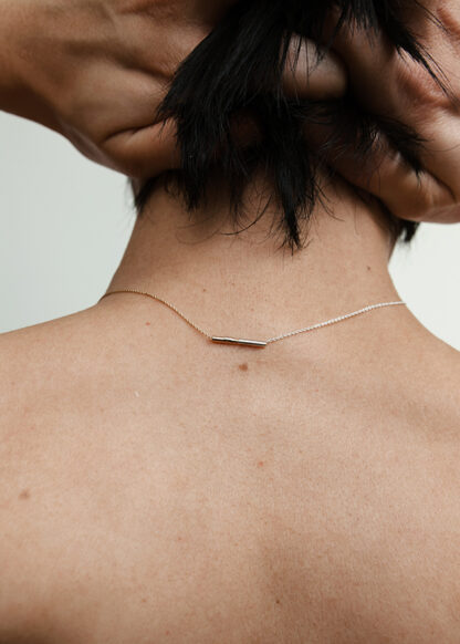 saskia diez Fine round Necklace bicolour
