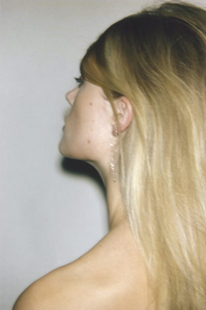 Saskia Diez Gold Melting Earrings