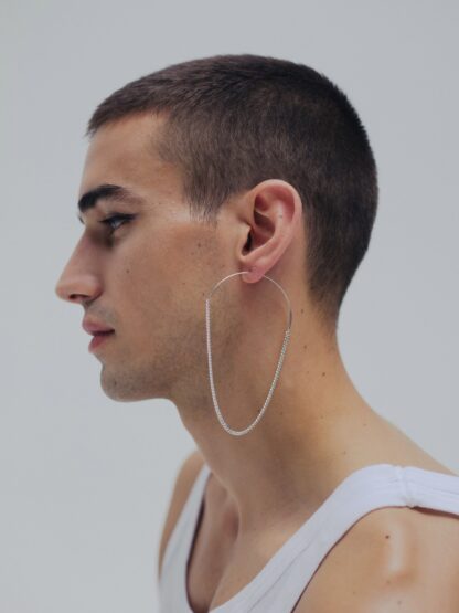 saskia diez GRAND chained hoop